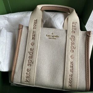 Kate Spade Kip Canvas mini Tote Bag